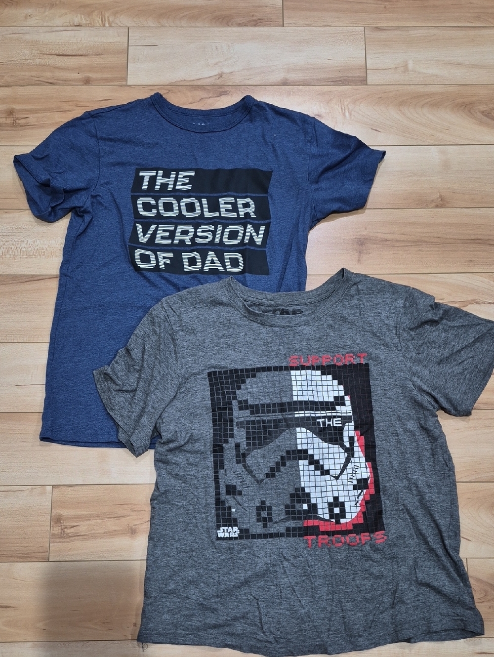 Boys Size 10/12, The Childrens Place And Star Wars Tee Shirts